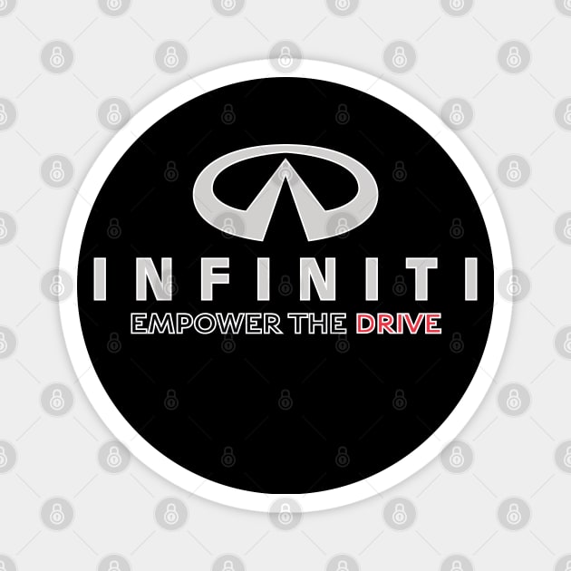INFINITI Empower The Drive Magnet by Side Hustle